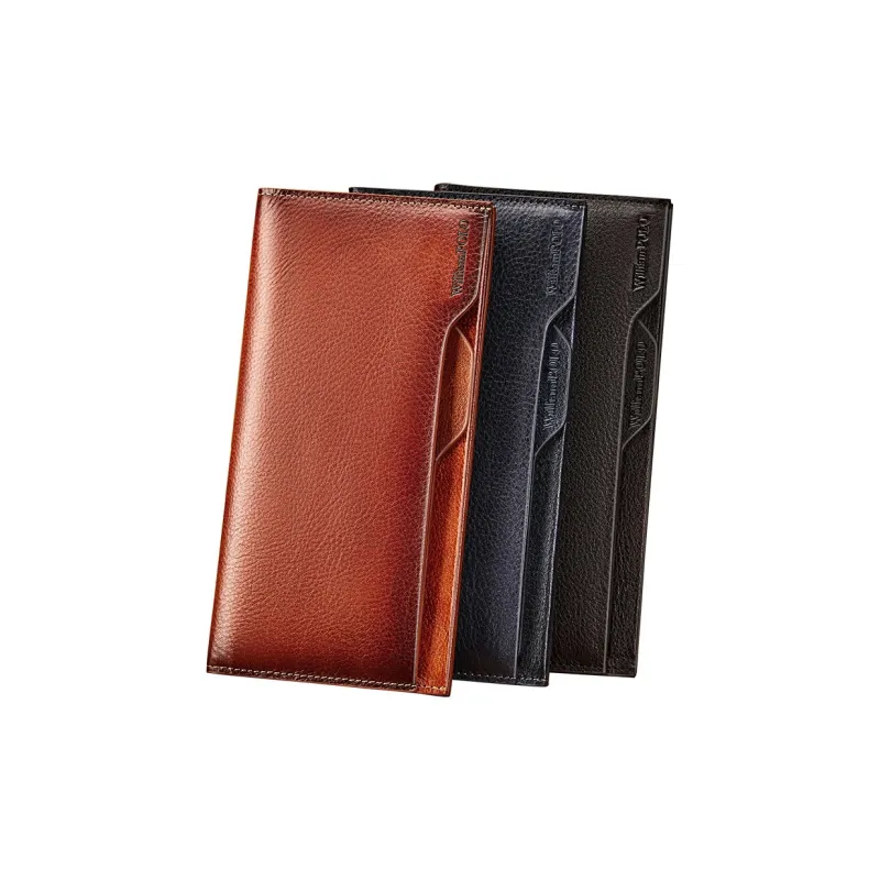 WilliamPOLO Top Grain Cow Leather Multifunction Card Holder Wallet Regular Men's Multicolor-20