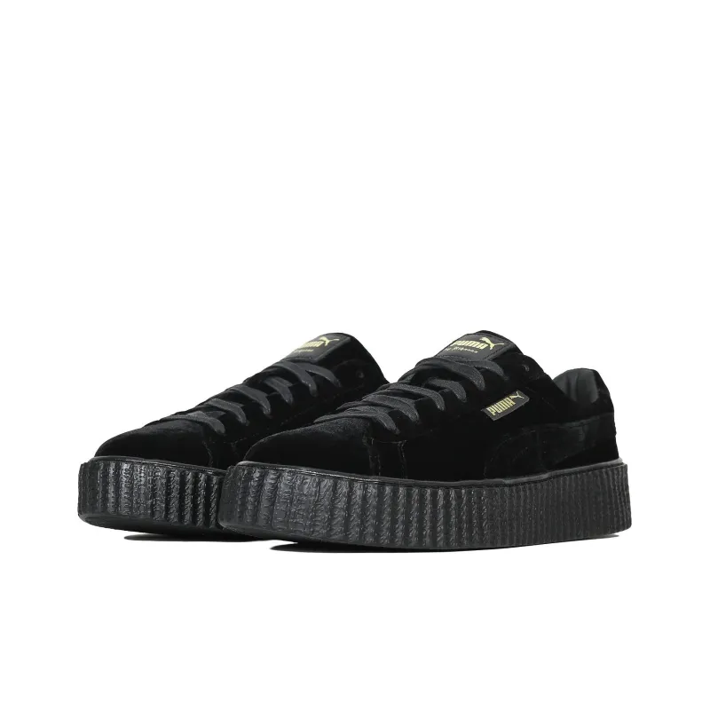 PUMA Creeper Velvet Rihanna Fenty Black-2