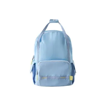 ZARA Polyester Nylon Elastane Backpack Regular Women's Blue