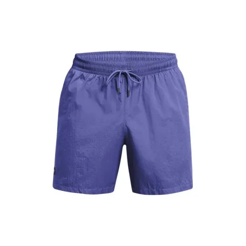 Under Armour Casual Shorts Men Purple