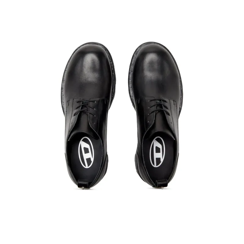 DIESEL D-Hammer Leather Derby Shoes-3