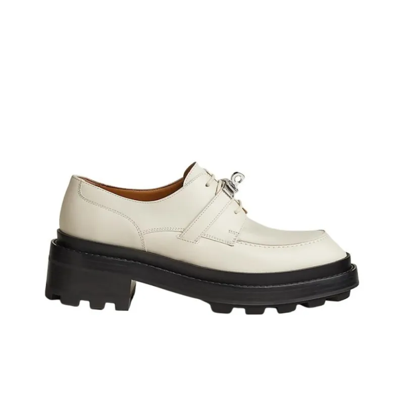 HERMES First Women's Casual Shoes 5cm Women's Beige-1