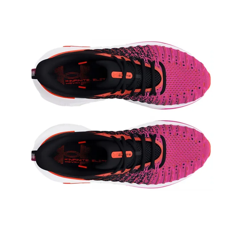 Under Armour Cushioned Slip Resistant Abrasion Resistant Low Top Running Shoes Men's Black Purple-2