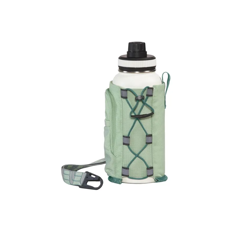 THE NORTH FACE Recycled Nylon Portable Crossbody Bag, Shoulder Bag Regular Unisex Mist Gray Green-1