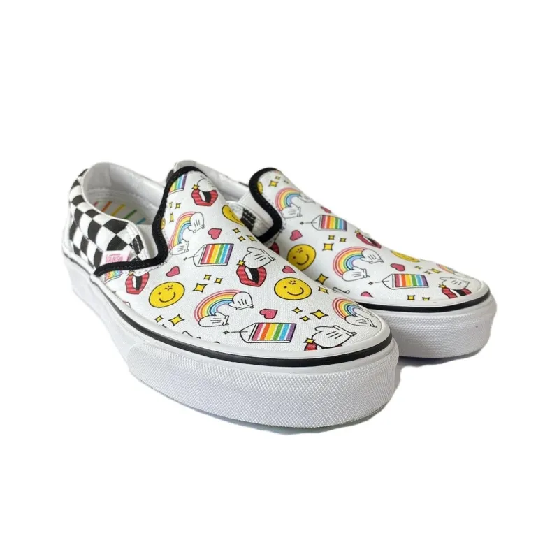 Vans Flour Shop X Classic Slip On 'Icons Checkerboard'-2