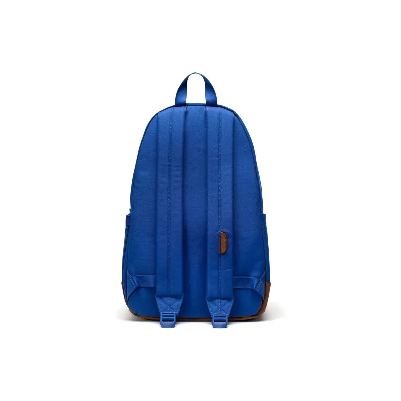 Herschel Recycled Fabric Backpack Unisex Royal Blue & Brown Umber-2