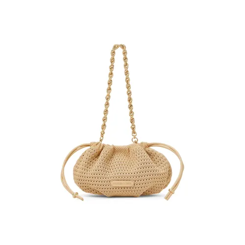 CHARLES&KEITH PU Crossbody Bag Small Size Women's Beige Beige