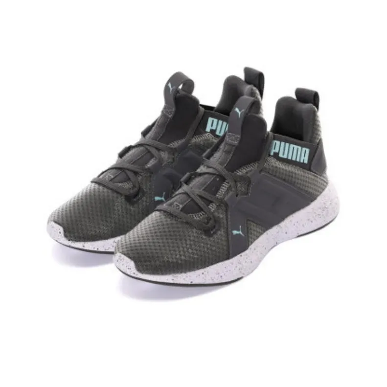 PUMA Contempt Demi Cushioned Slip Resistant Abrasion Resistant Mid Top Running Shoes Women's Slate Gray-1