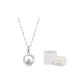 Mobius Loop Necklace+Rose Box