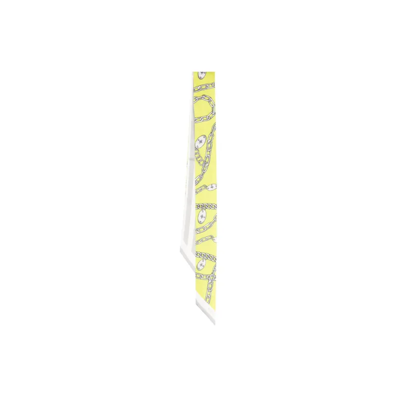 Mulberry Silk Scarves Women's Yellow-0