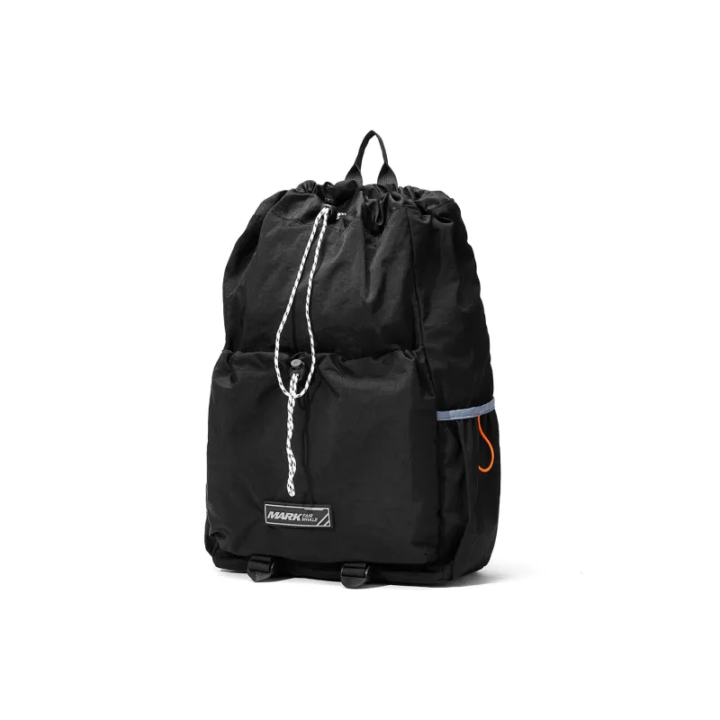 FAIRWHALE Polyurethane Backpack Regular Unisex Black/Army Green/Light Khaki-0