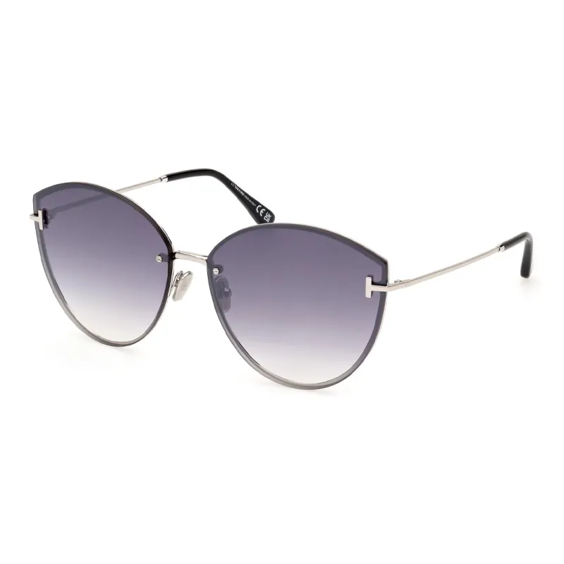 TOM FORD Evangeline Oversized Frame Sunglasses-0