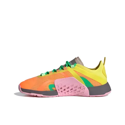 Adidas Dropset By Stella Mccartney Hazy Orange True Pink Bright Yellow Women's