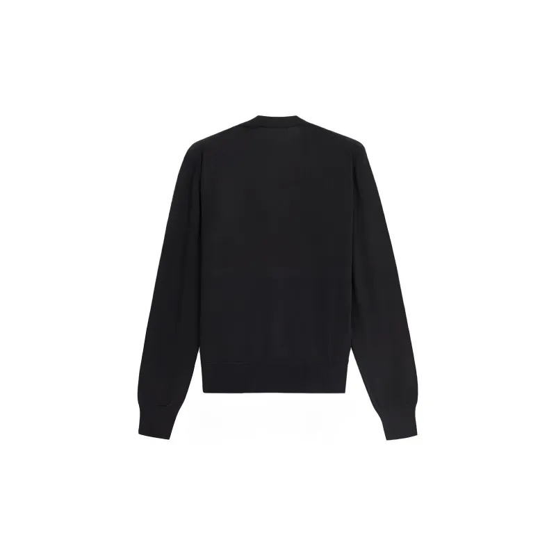 AMIPARIS Ami De Coeur embroidered Merino Cardigan-1