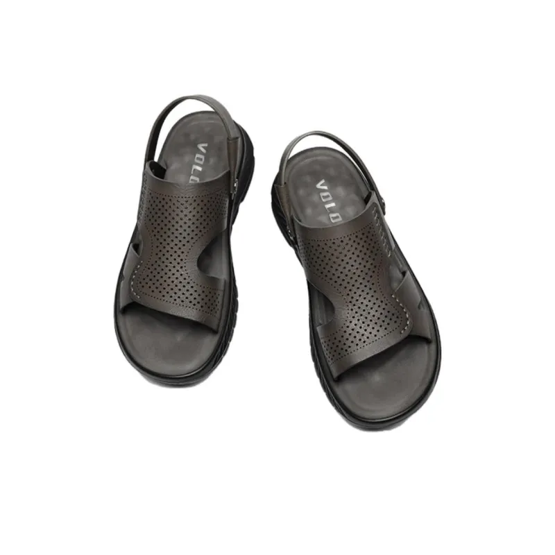 VOLO Slippers Strap Sandals Men's Gray-2
