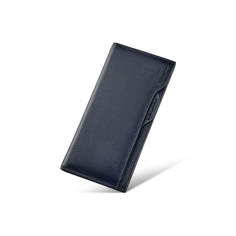 WilliamPOLO Top Grain Cow Leather Multifunction Card Holder Wallet Regular Men's Multicolor-15