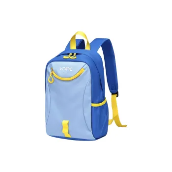 V.NINE Fabric Backpack Large Size Unisex Blue/Pink/Black