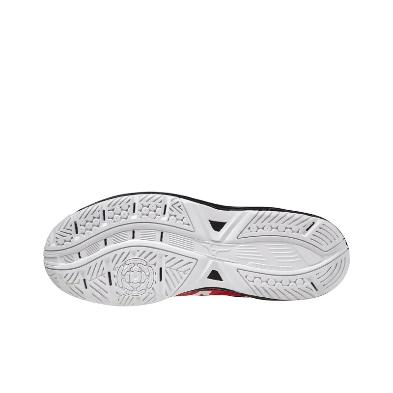 Mizuno Blast Badminton Shoes Unisex Low-Top Red/Black-4