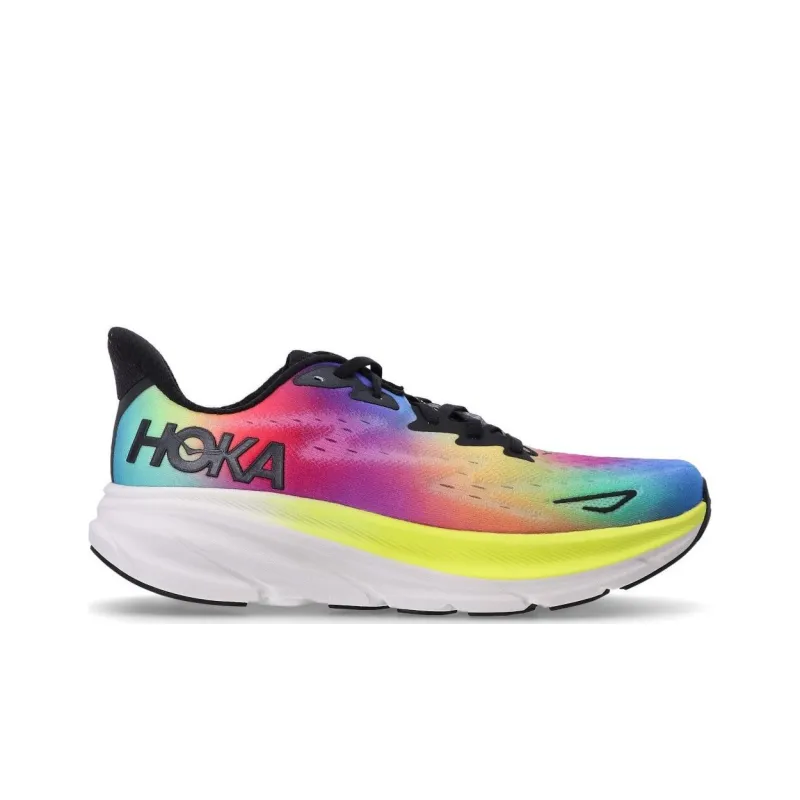 HOKA ONE ONE Clifton 9 Black Multi-1