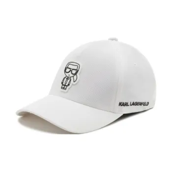KARL LAGERFELD Baseball Caps Men's White