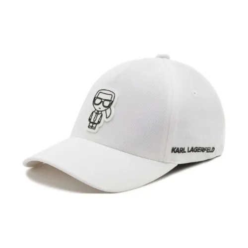 KARL LAGERFELD Baseball Caps Men's White