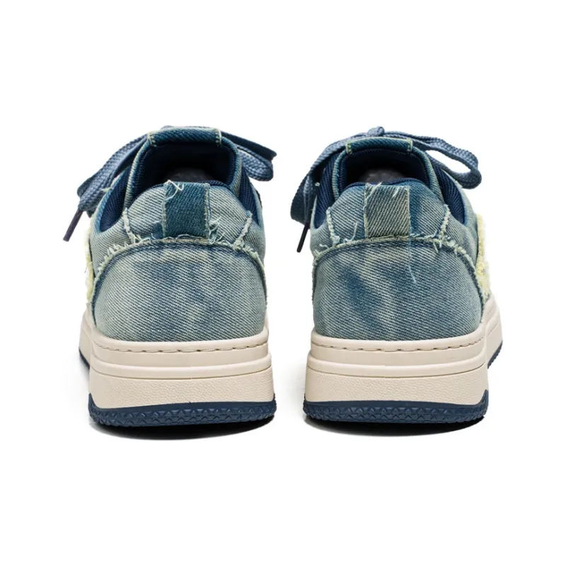 Meiretu Wear resistant, Lightweight, Breathable, And Non slip. Low Top Skateboard Shoes Men's-4