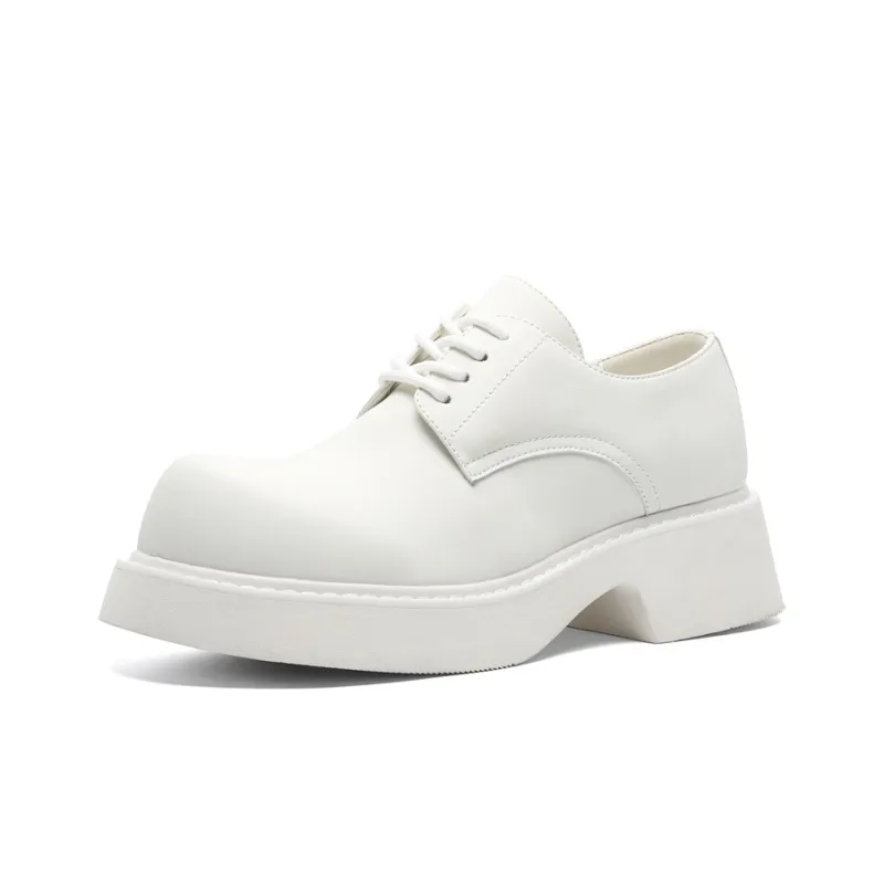 Chi Wolf Men's Casual Shoes Unisex Low Top White-7
