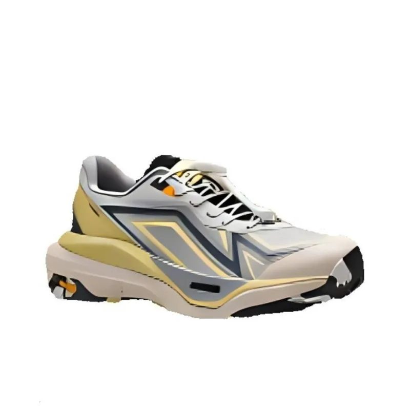 Anta Mountain Trail Cushioned Slip Resistant Low Top Casual Shoes Men's Black Gray-1