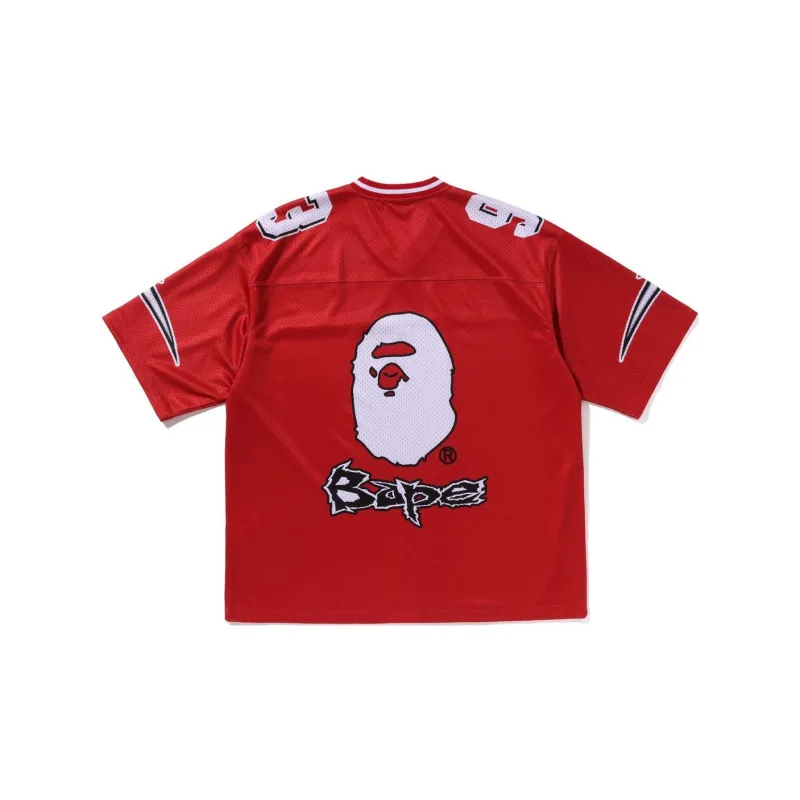 Bape Football Relaxed Fit Tee-5