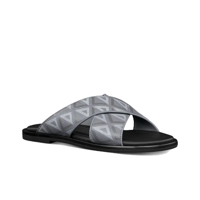 DIOR Alias Slide Slippers Men's Gray-2