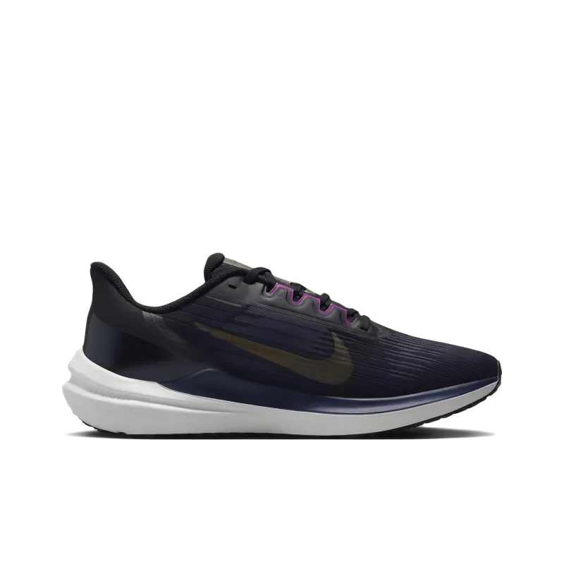 Nike Air Zoom Winflo 9 'Black Gold Suede'-1