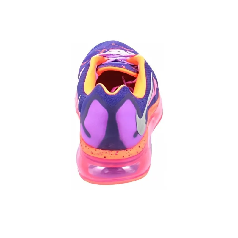Nike Air Max 2015 Durable Breathable Lightweight Low Top Casual Shoes Women's Purple Pink-3