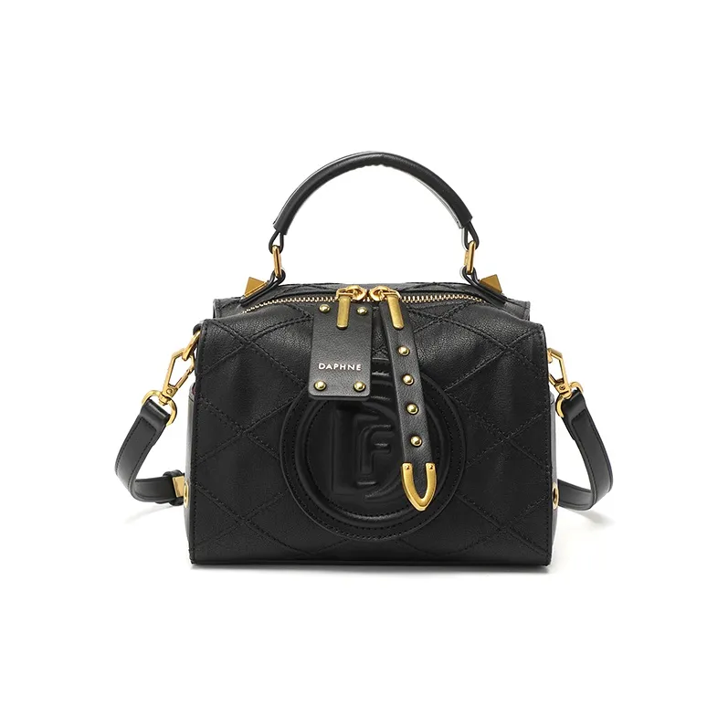 DAPHNE PU Crossbody Bag Women's Black-0