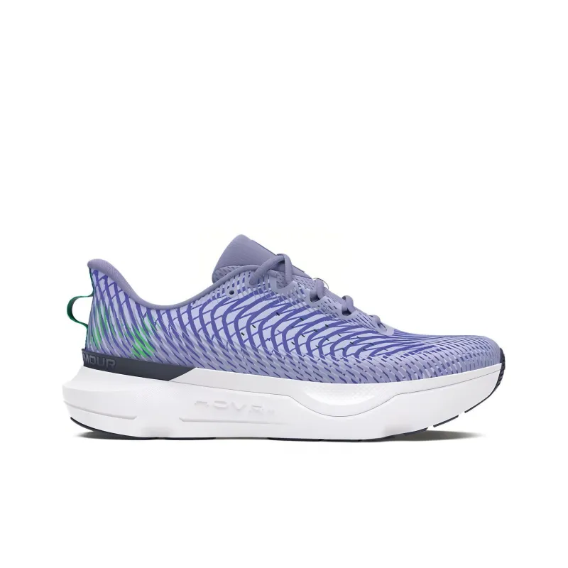 Under Armour Anti Slip Wear Resistant Low Top Sprint Running Shoes Women's Light Blue Purple-1