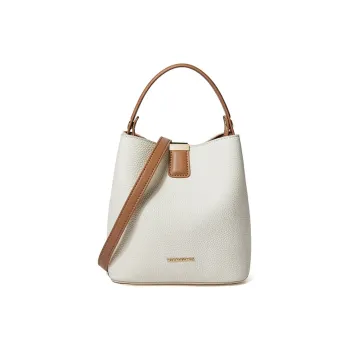 RED DRAGONFLY Cow Leather Bucket Bag Handbag Crossbody Bag Regular Women's Brown/Black/Ecru/Coffee