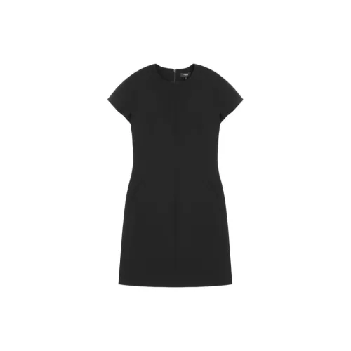 THEORY Women shorts-Sleeved Dress
