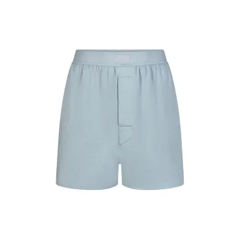 SKIMS BOYFRIEND LOOSE BOXER Casual Shorts Women's DENIM/Denim
