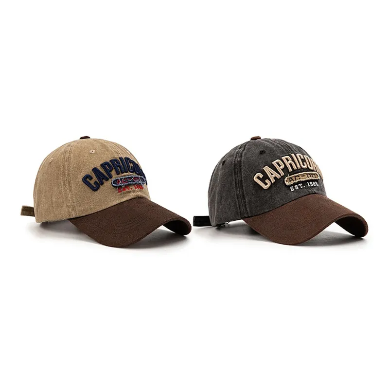 FILES Cotton Baseball Caps Unisex-12