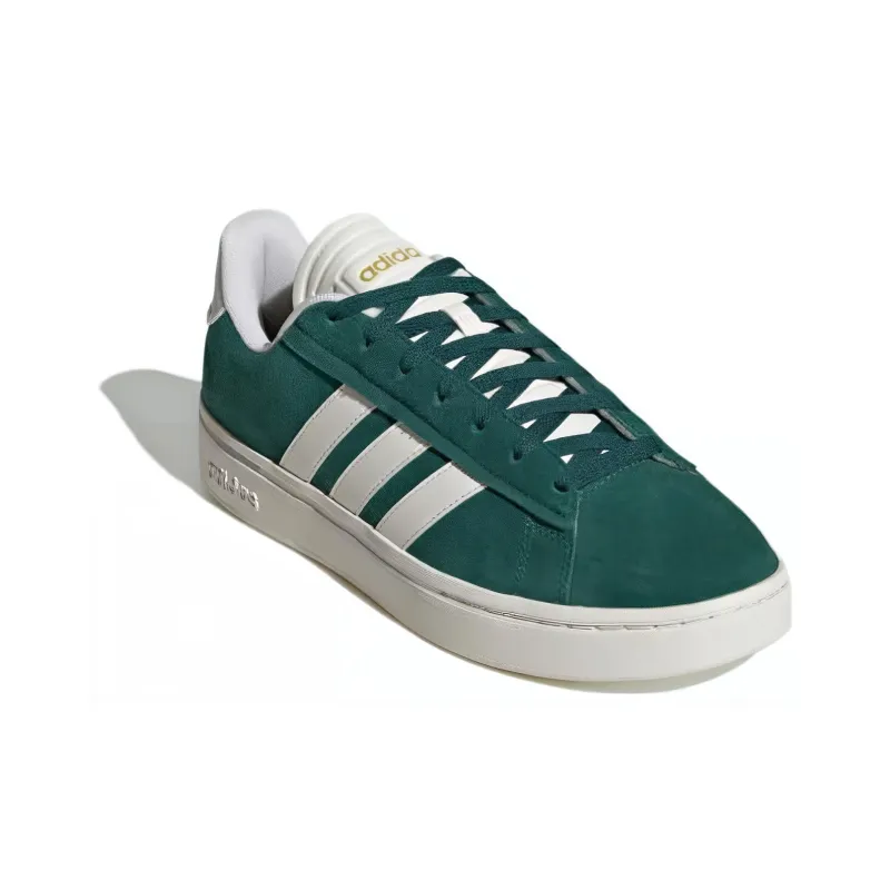 Adidas Neo GRAND COURT Alpha Cushioning, Wear Resistant Low Top Skateboard Shoes Men's Green-2