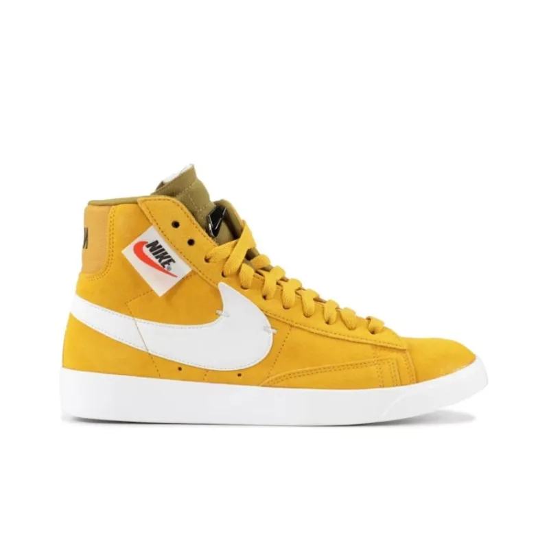 Nike Blazer Mid Rebel Yellow Ochre Women's-1