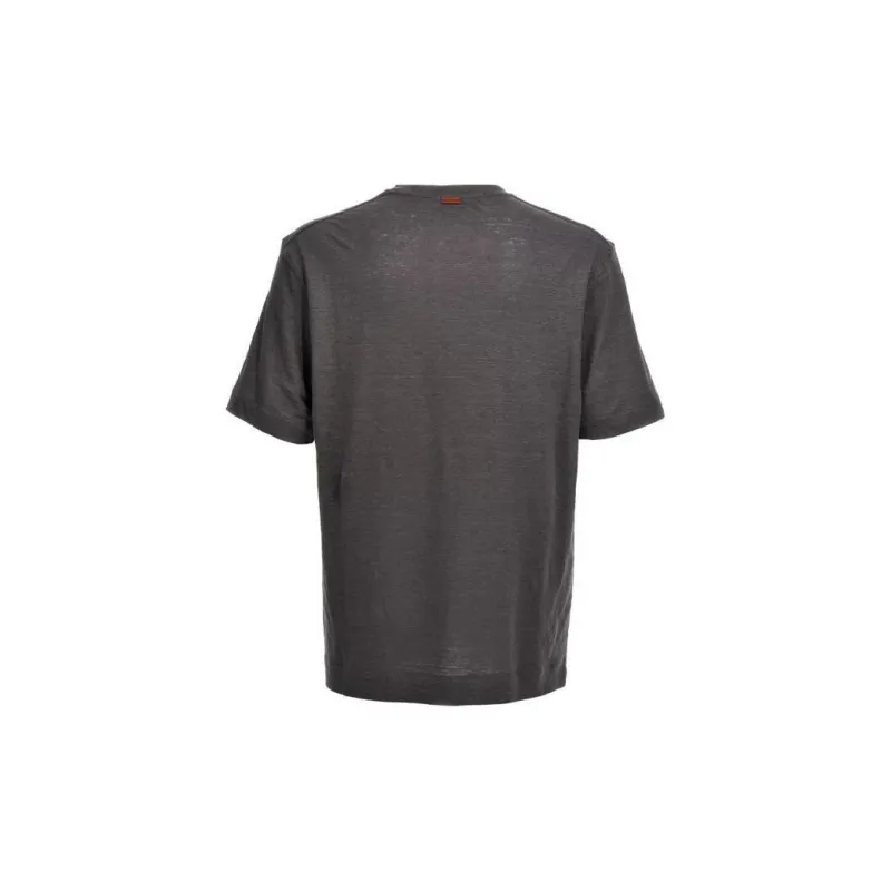 Ermenegildo Zegna T Shirts Men Gray-1