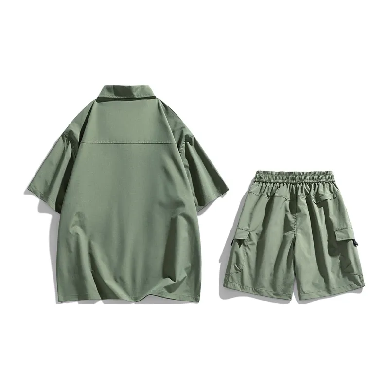 ADOONGA Shirt Matching Set Unisex-5
