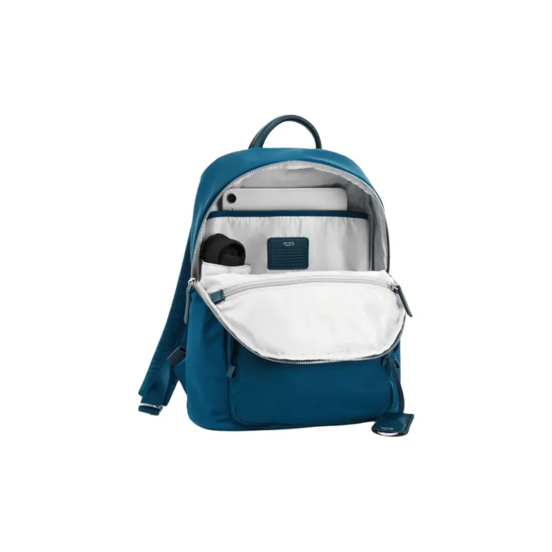 TUMI Voyageur Polyamide Backpack Women's Dark Sapphire Green-4