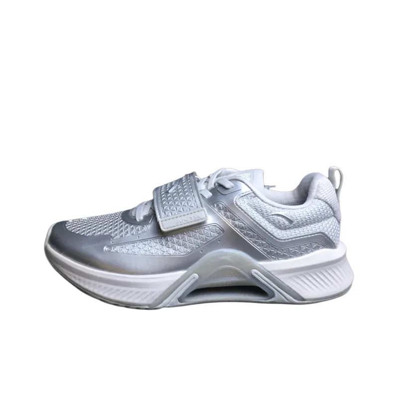 Anta Cushioning Wear Resistant Low Top Training Shoes Men's Silver-0