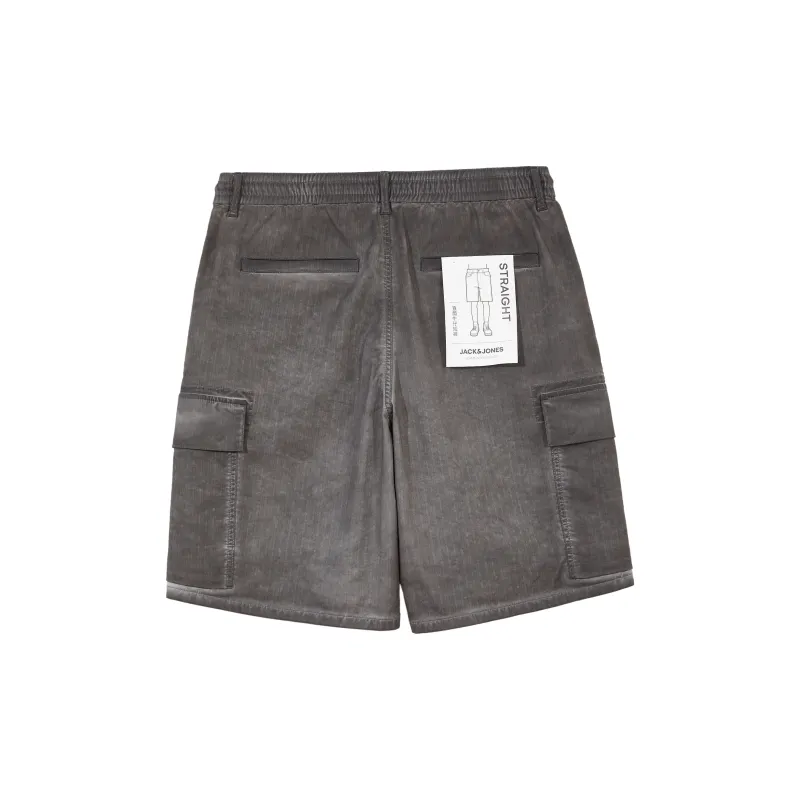 JACK&JONES Denim Shorts Men Dark Gray Denim A16-1