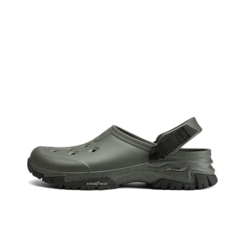 Skechers Hippo Bubbles Shoes Clogs Men's Olive Green-0