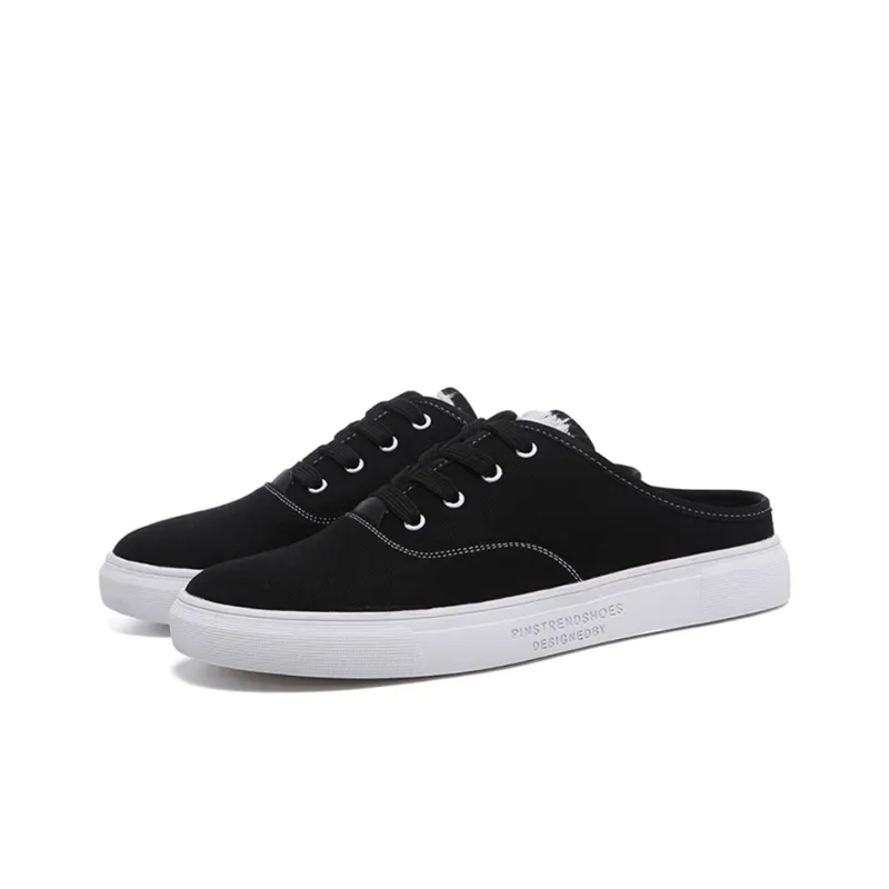LUOMAIKE Wrap toe Slippers Men's Black-3