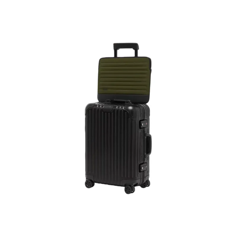 RIMOWA Never Still Nylon And Leather Clutch Men's Khaki Green-4