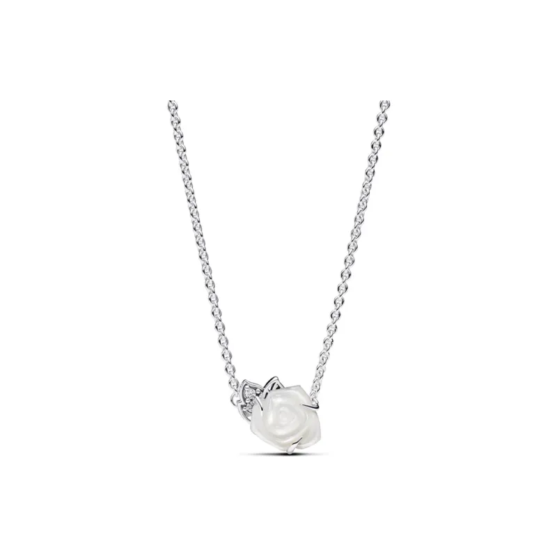 Pandora 925 Sterling Silver Necklaces Women's Silver-0