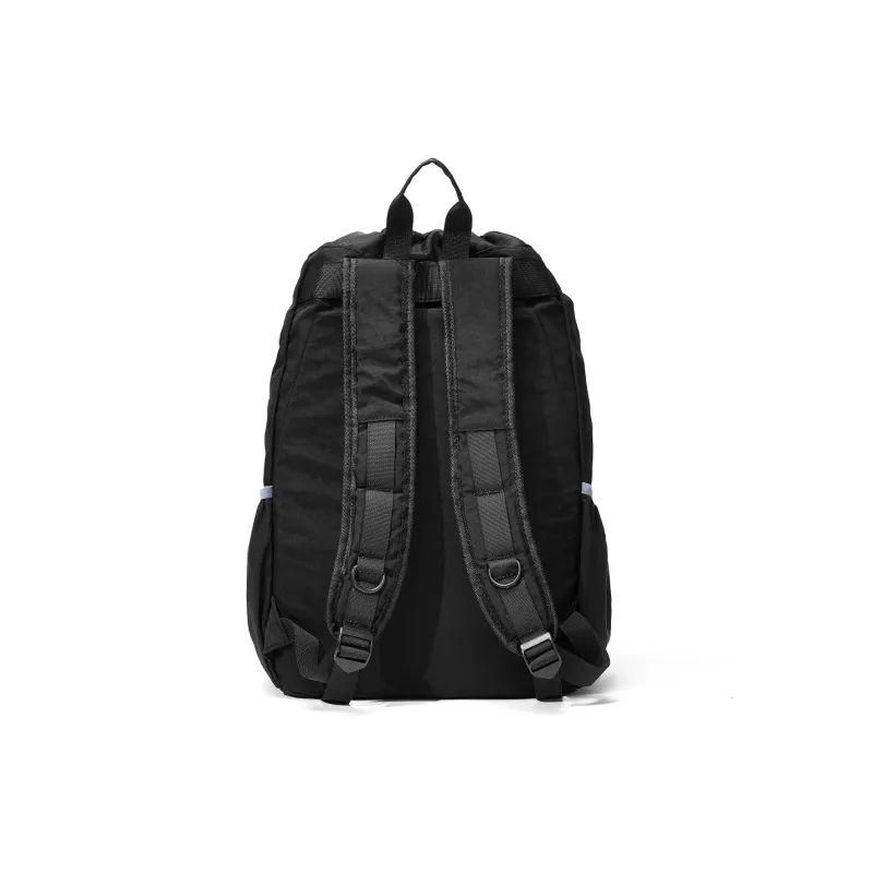 FAIRWHALE Polyurethane Backpack Regular Unisex Black/Army Green/Light Khaki-3